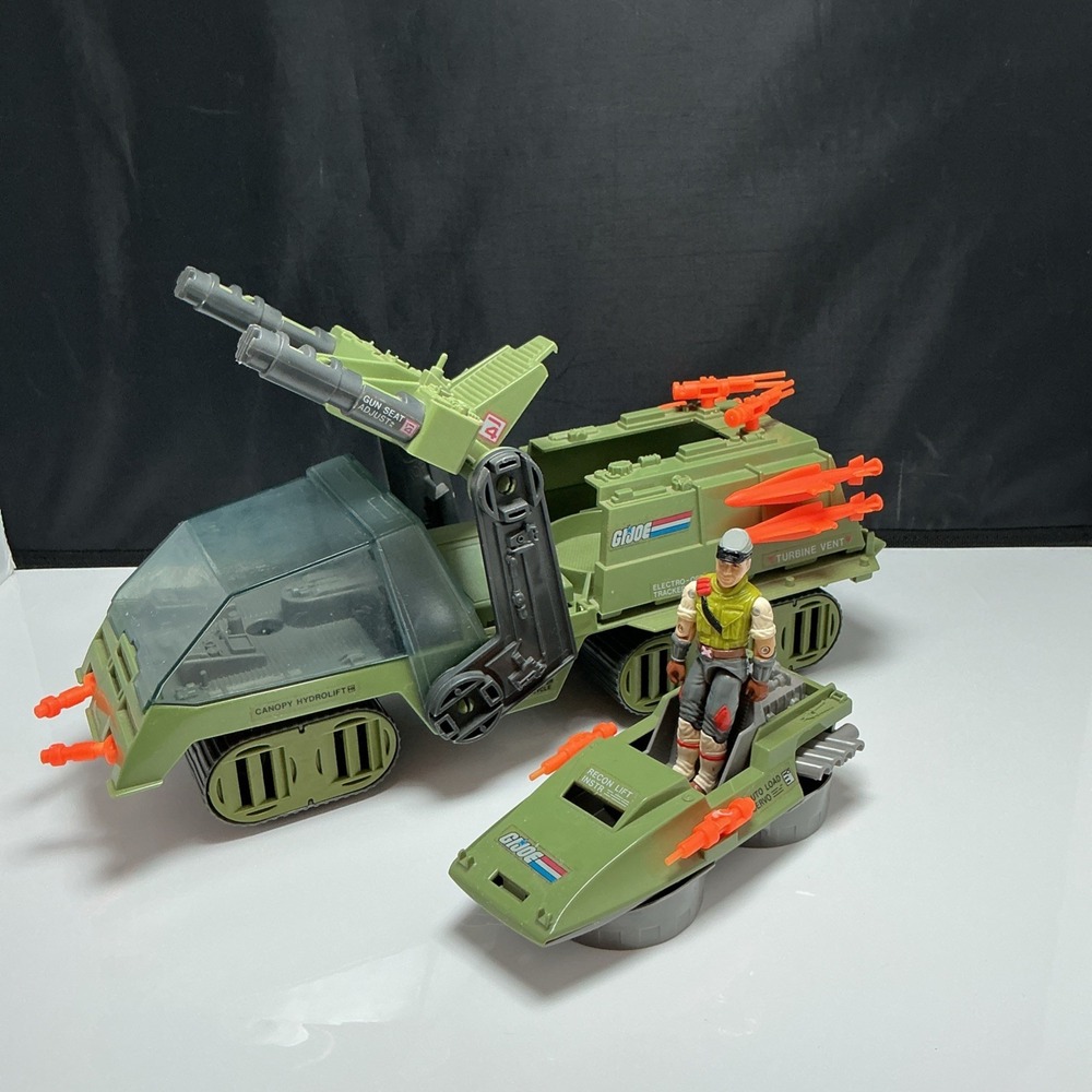Vintage GI Joe HAVOC 1986 w/ Cross-Country ARAH Hasbro Complete